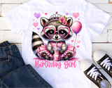 Raccoon Birthday | PNG Print File