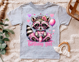 Raccoon Birthday | PNG Print File