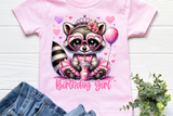 Raccoon Birthday | PNG Print File