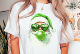 Retro Santa Blowing Bubble | Christmas Sublimation Bundle