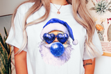 Retro Santa Blowing Bubble | Christmas Sublimation Bundle