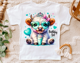 Highland Cow Birthday | PNG Print File