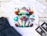 Highland Cow Birthday | PNG Print File