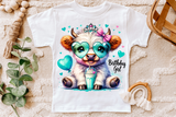 Highland Cow Birthday | PNG Print File