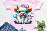 Highland Cow Birthday | PNG Print File