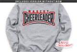 Cheer svg Cut File - Cheerleader - Cheer Template 0074