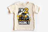 2nd Birthday Dump Truck | PNG Print File