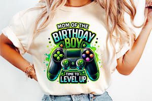 Mom of the Birthday Boy | PNG Print File