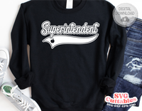 Superintendent Swoosh | School SVG Cut File