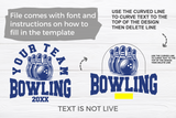 Bowling Template 007 | SVG Cut File