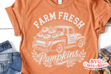 Farm Fresh Pumpkins | Fall SVG Cut File