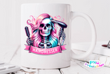 Hairdresser Skeleton | PNG Sublimation File