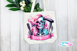 Hairdresser Skeleton | PNG Sublimation File