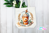 Pumpkin Spice Coffee Club | Fall Sublimation PNG