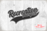 Recreational Therapist Swoosh | SVG Cut File