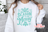 Tis The Season To Be Merry | Christmas Cut File