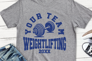 Weightlifting Template 007 | SVG Cut File