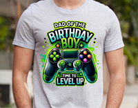 Dad of the Birthday Boy | PNG Print File