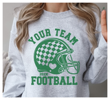 Football Template 0084 | SVG Cut File