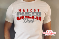 Cheer Dad Template 0086 | SVG Cut File