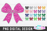 Chenille Bows | Sublimation PNG