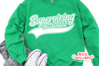 Supervising Assistant | School SVG Cut File