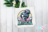 Antisocial | Funny PNG File