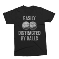 Easily Distracted By Balls | PNG Sublimation File