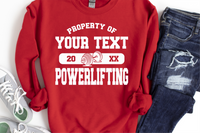 Powerlifting Template 008 | SVG Cut File