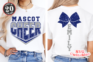 Cheer Template 0090 | SVG Cut File