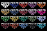 Cheer Template 0090 | SVG Cut File