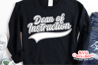 Dean of Instruction | School SVG Cut File