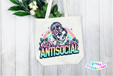 Antisocial | Funny PNG File