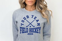 Field Hockey Template 009 | SVG Cut File