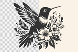 Hummingbird | SVG Cut File