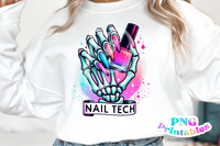 Nail Tech | PNG Sublimation File