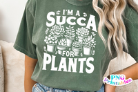 Succa For Plants | Plant Lover PNG Print File