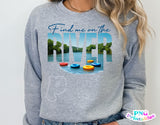 Find Me On The River | PNG Sublimation File