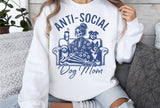 Anti-social Dog Mom | PNG Sublimation File