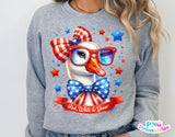 Red White and Goose | Fourth of July | PNG Sublimation File