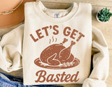 Let's Get Basted | Funny Thanksgiving SVG Cut File
