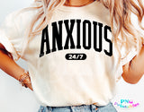 Anxious 24/7 | SVG Cut File