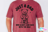 Just A Dad | Funny PNG Print File