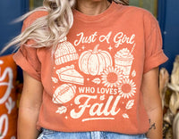 Just a Girl Who Loves Fall | Fall SVG Cut File