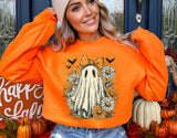Sheet Ghost with Bow | Halloween Sublimation PNG