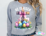 He is Risen | Easter PNG FIle