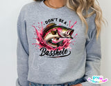 Don't Ba A Basshole | Fishing PNG Print File