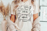 Ill Be In My Office | Funny Baking SVG Cut File