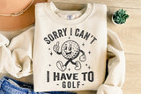 Have To Golf | SVG Cut File