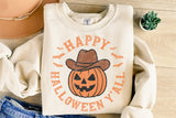 Cowboy Pumpkin | Halloween SVG Cut File